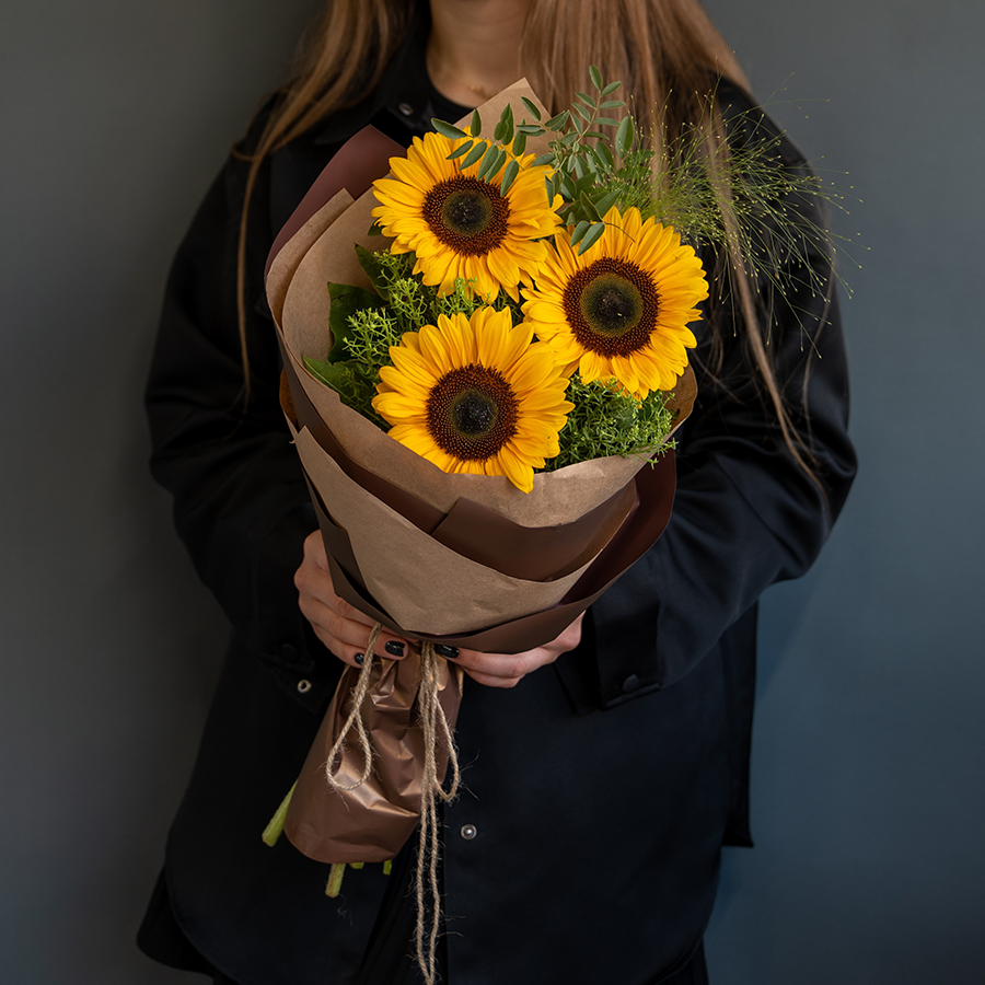 Подсолнушки в оформлении