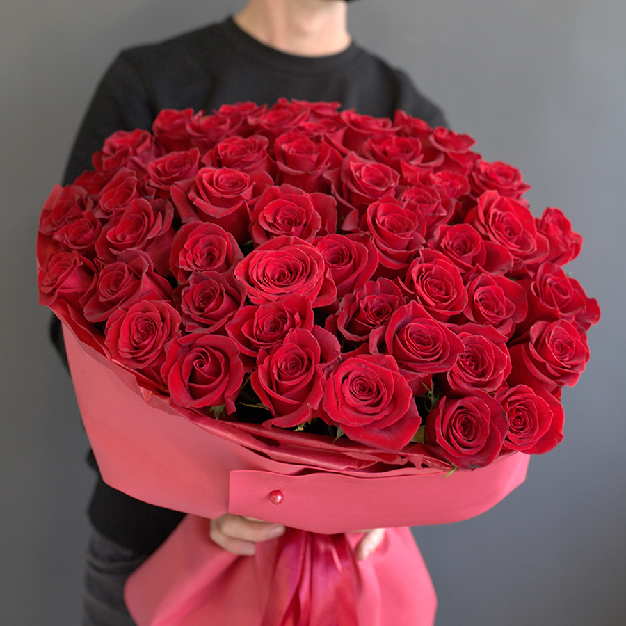 Букет "51 красная роза"