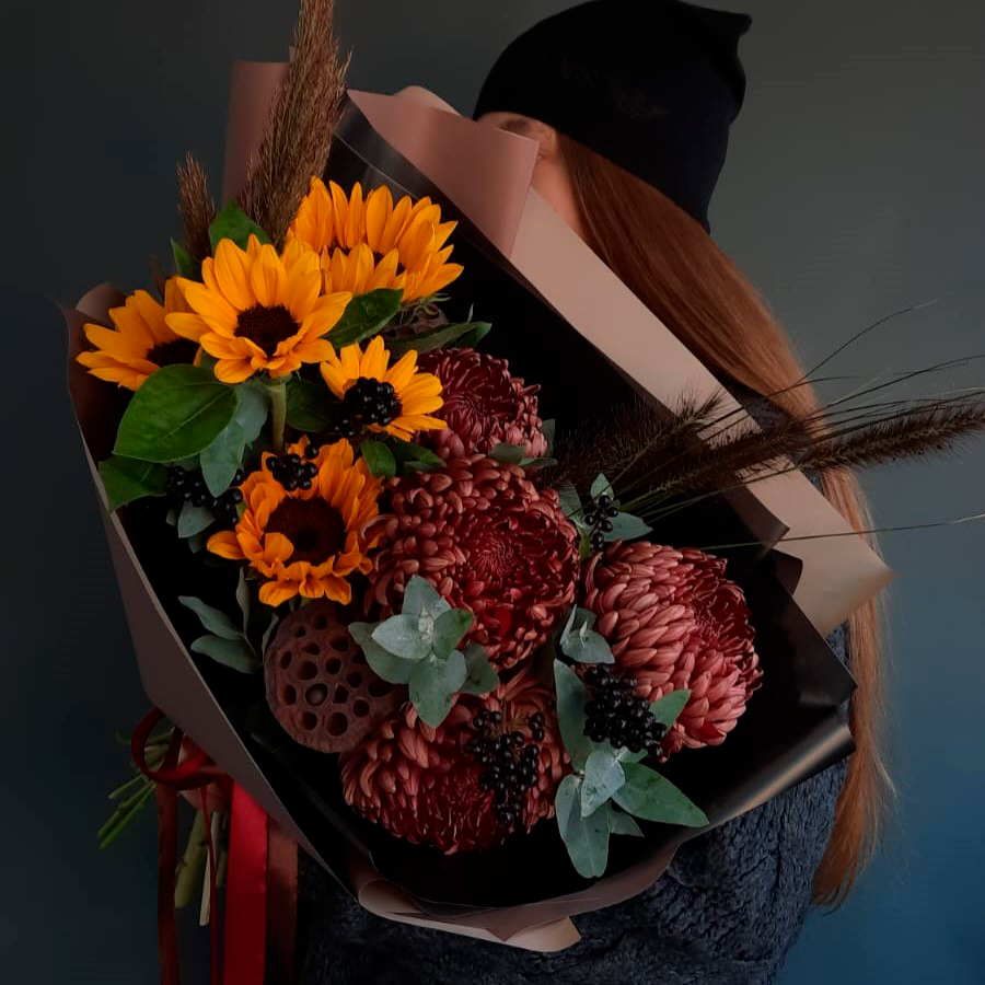 Букет "Осенняя история"