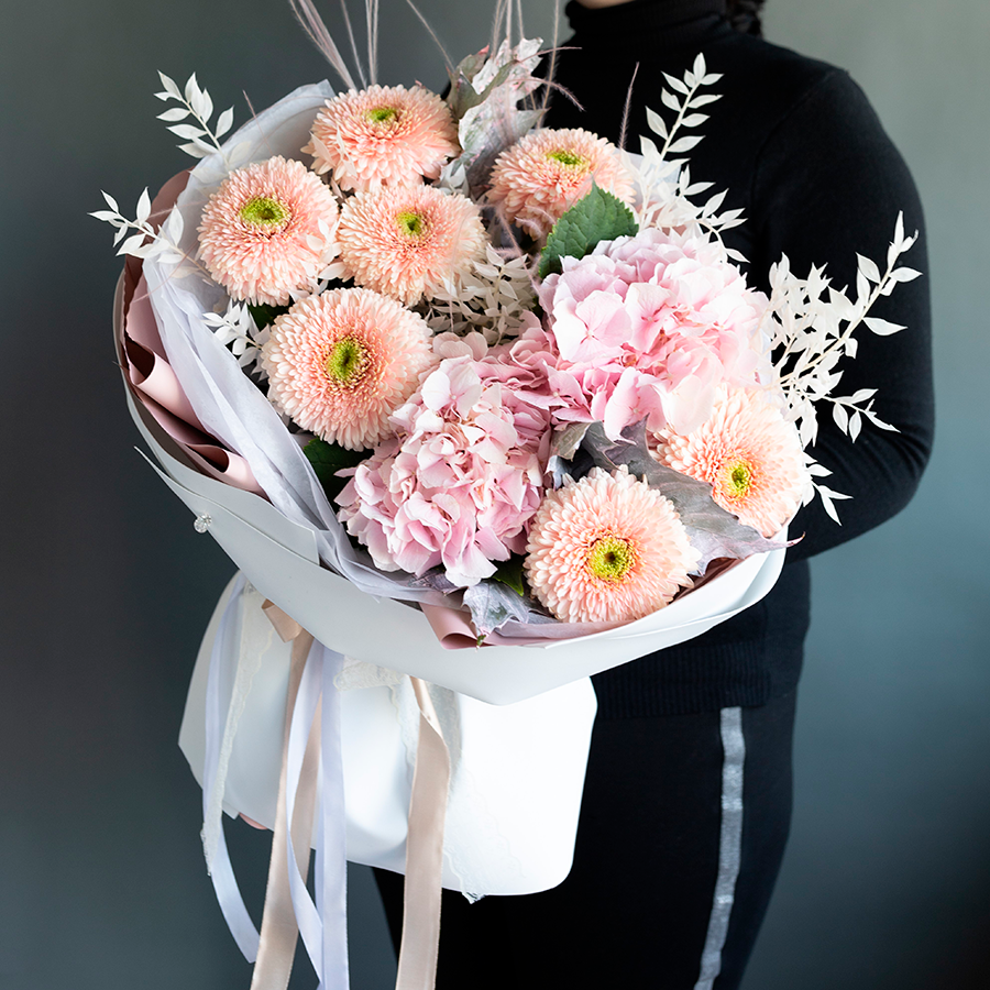 Букет "Розовый восход"