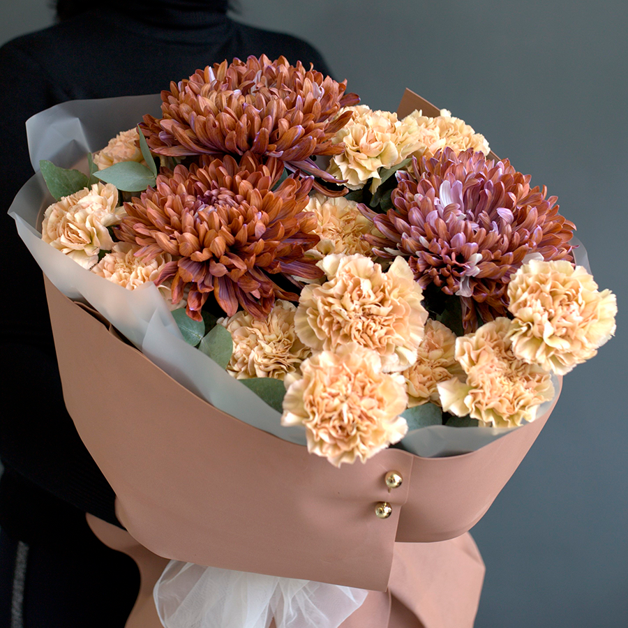 Букет "Шоколадный латте"