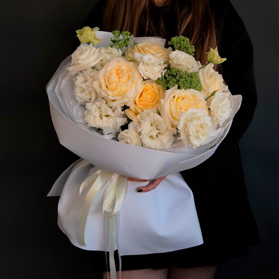 Букет "Ванильные сливки"