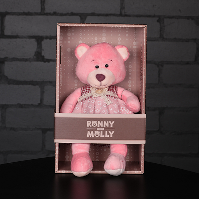 Мишка "Молли" в платье