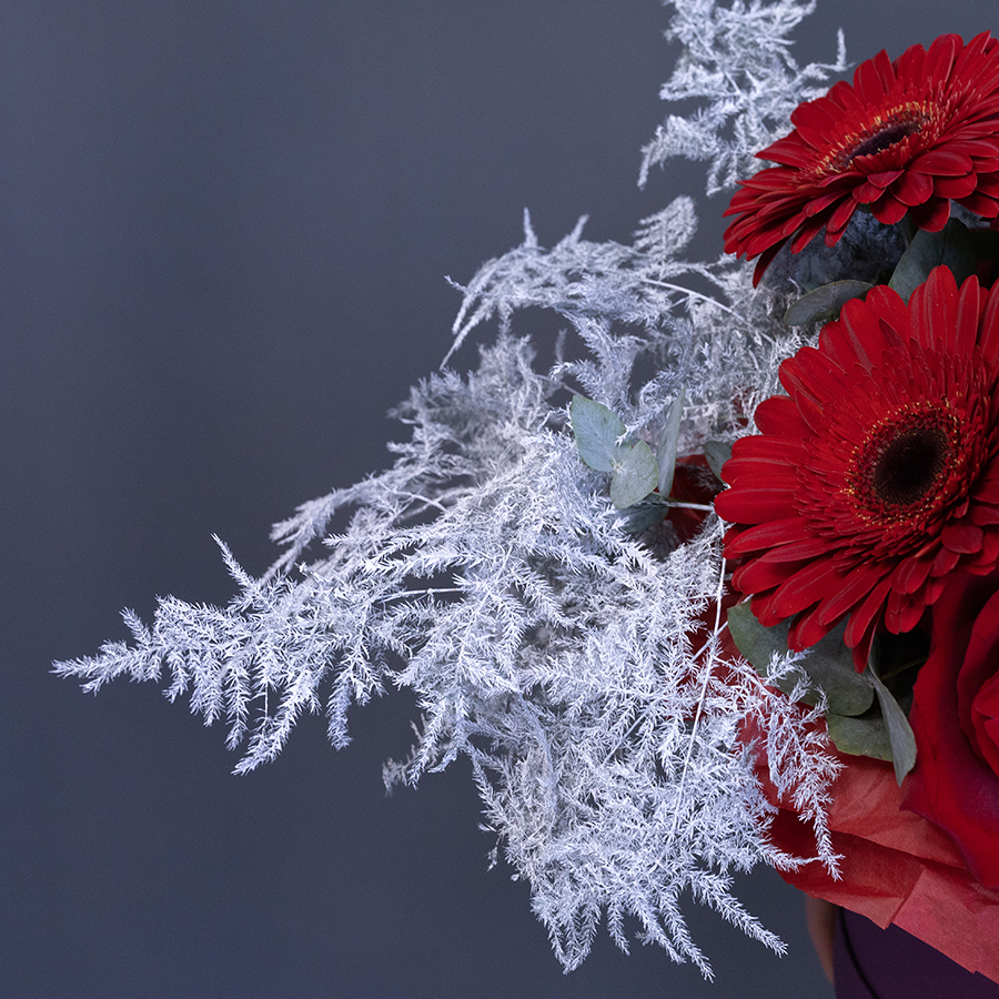 Коробка с цветами "Танго".